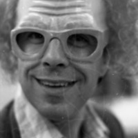 1980 Student, Clown Mask