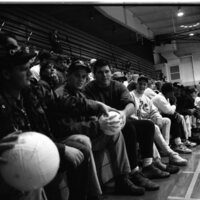 1991 Volleyball Fans, Northwest Nazarene College at EOSC 03