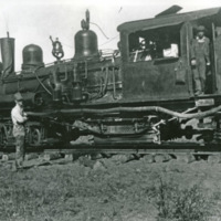 Train Engine, Shay Locomotive 3