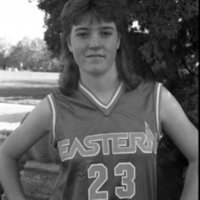 1990 Women's Basketball Player, Fall Portraits 01