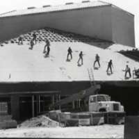 1989 Loso Hall Construction, Roof 03