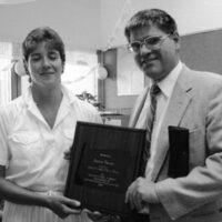 1986 Employee Party, Laurie Turner Send Off 11