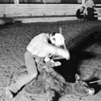 1976 Rodeo, Calf Roping 02
