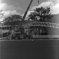 1988 Campus, Tennis Courts Construction 08