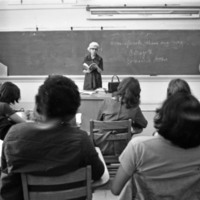 1976 Classroom Lecture, Mary Jane Loso 02