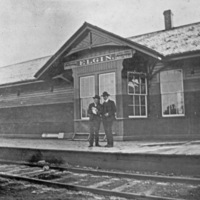 Elgin, Railroad Depot