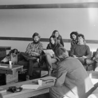 1975 Students, Conversations with President Rodney Briggs 12