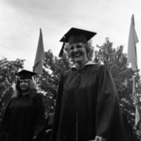 1977 Graduation, Graduates Walk 03