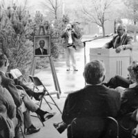 1983 Badgley Hall Dedication 06
