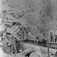 Logging Train, Wreck 1
