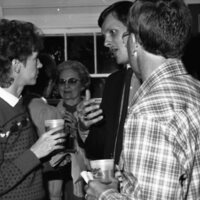 1986 Employees, Reception at the President's House 09