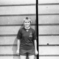 1984 Women's Basketball Players, Fall Portraits 26