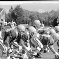 1991 Football, Alumni Game Action 06