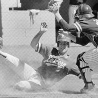 80's Baseball Action 6