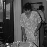 1990 Employees, Theresa Jordan Goodbye Party 01