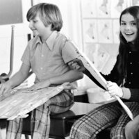 1974 Ackerman Elementary School, Sewing 03