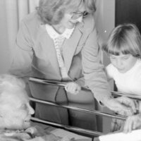 1983 Ackerman Elementary School, Field Trip to Valley View Manor 03