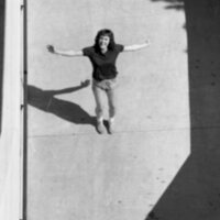 1984 Students, Outdoors, Campus Scenes 03