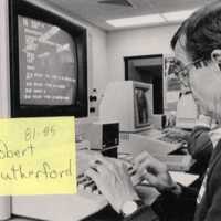 80's Employee, Robert Rutherford