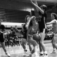 1988 Women's Basketball Action, Concordia at EOSC 23