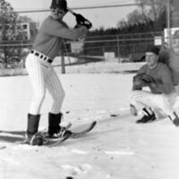 1988 Baseball Practice in Snow 02