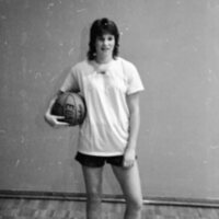 1985 Women's Basketball Players, October Portraits 12