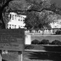1977 Inlow Hall Sign