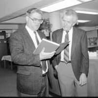 1991 Jack Evans, "Powerful Rockey" Book Signing 16