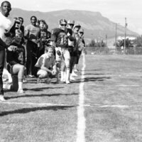 1982 Football Game, September 22nd, Sideline 09
