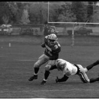 1991 Football Action, Western Oregon University at EOSC 12