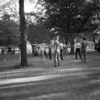 1967 Employees Picnic, Volleyball 03