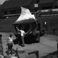1981 Sculpture, Amphitheater Install 09