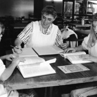 1988 Promotional Material with Peggy Pittock and Children 03