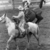 1986 Springfest, Rodeo Bronco Riding 10