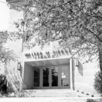 1968 Pierce Library Entrance