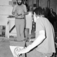 1987 Art, Glass Sculpting 06