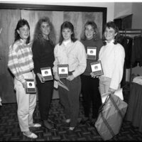 1991 Winter Sports Awards Banquet, Women's Sports 02