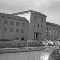 1951 Pierce Library Construction