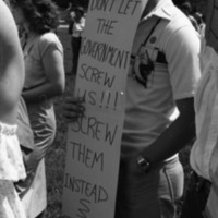1981 Students, Protest Rally 06
