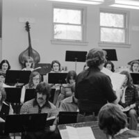 1975 Choir, Christmas Concert Practice 05