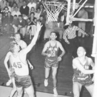 1955-56 Basketball Action 1