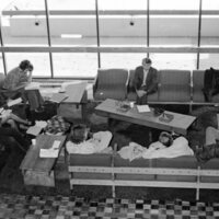 1975 Students, Conversations with President Rodney Briggs 08