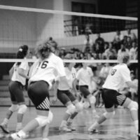 1991 Volleyball Action, Lewis &amp; Clark at EOSC 23