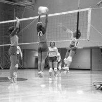 1984 Volleyball Action, EOSC vs. BMCC 07
