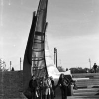 1981 Sculpture, Amphitheater Dedication 07
