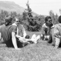 1986 Students, Outdoors in May 05
