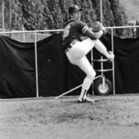 1986 Baseball Player Harold Northcott, Pitcher 01