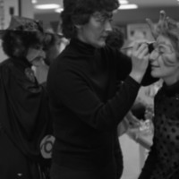 1981 Hoke Hall Bookstore, Halloween 07