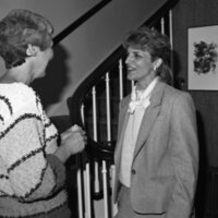 1986 Employees, Reception at the President's House 03