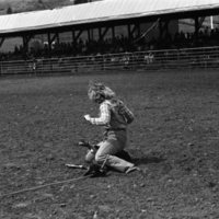 1981 Rodeo, Goat Roping 08